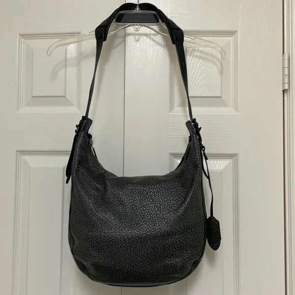 Rag & Bone Iron Grey Leather Bradbury Zip Hobo